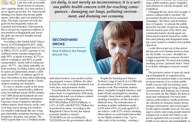 Open-air smoking: A silent menace